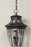 Georgetown Hanging Lantern, 17 � Hx10 � DIAM, IMPERIAL BRONZE - ...