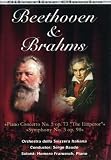 cover of Beethoven & Brahms: Piano Concerto No. 5 Op. 73 