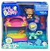 Littlest Pet Shop Exclusive Fanciest Portable Gift Set Brown Mouse & Turtle_s-1