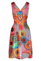 Polyester/Spandex  Tiered Draped Flared-Skirt Sleeveless General Print Summer  Dress With Ruffles