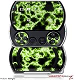 PSPgo Skin and Screen Protector Kit - Electrify Green fits Sony PSP go