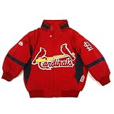 St. Louis Cardinals Toddler Therma Base Premier Jacket by Majestic Athletic