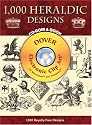 1,000 Heraldic Designs CD-ROM and Book (Dover Electronic Clip Art)