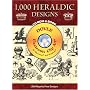 1,000 Heraldic Designs CD-ROM and Book (Dover Electronic Clip Art)