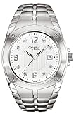 Caravelle by Bulova Men's 43D005 Diamond Accented Silver Dial Watch