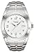 Caravelle by Bulova Men's Diamond Accented Silver Dial Watch #43D005