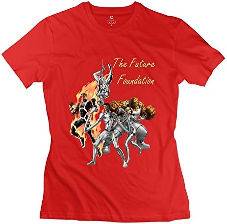 Female The Future Foundation Custom Hot Red Tops By RRG2G XX-Large