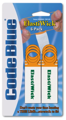 6 - Pk. Code Blue® Elasti - Wicks