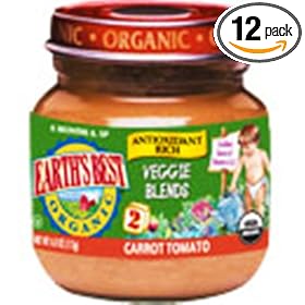 Earths Best 2nd Antioxidant Blend Carrot Tomato, 4 Ounce Jars 51jM0LXJbLL. SL500 AA280 PIbundle 12,TopRight,0,0 AA280 SH20 Earths Best 2nd Antioxidant Blend Carrot Tomato, 4 Ounce Jars