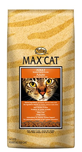 Nutro MAX CAT Adult Dry Cat Food, Roasted Chicken, 3 lbs.