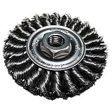 Buy 2 Pack Makita 743203-4C 4 Knotted Standard Twist Wire Wheel Carbon Steel - M10 x... by Makita
