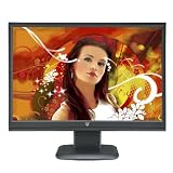 V7 D19W12C-N6 19-Inch LCD Monitor - Black