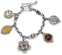 Lucky Brand Gimmie Shelter Two-Tone Charm Bracelet, 7.5"