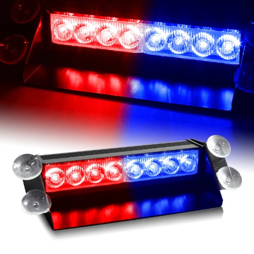 Zhol red & blue generation 3 led law enforcement us…