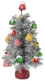 Department 56 Gumdrop Silver Tinsel Tree