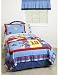 All Sports Comforter Set 4pc Full Football Quilt Shams Bedskirt