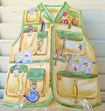 Carol Wilson Father's Day Card - Fishing Vest w/Lures and Flies