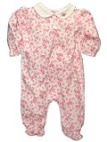 Lovely Floral Footie by Little Me