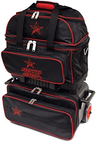 Roto Grip 4 Ball Roller Black Red Bowling Bag