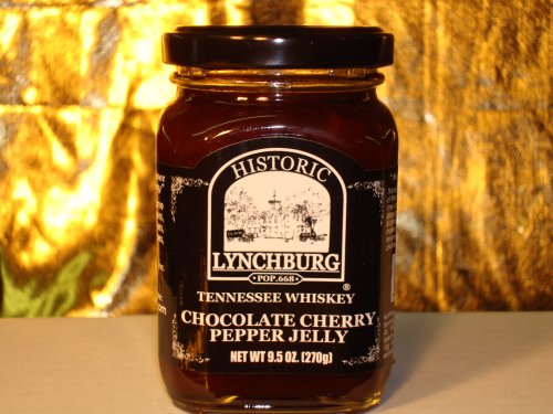 Historic Lynchburg Tennessee Whiskey Chocolate Cherry Pepper Jelly by Porky