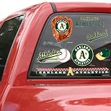 MLB Oakland Athletics 11'' x 17'' Window Clings Sheet