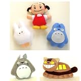 1.5 Totoro characters magnet set(fabric material).