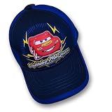 Disney Pixar Cars Lightning Mcqueen Blue Boy's Baseball Cap Hat