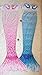 Kpblis174; Mermaid Tails Costume for Swimming,High Flexibility Blue Mermaid Swimsuit for Adults Includes Bikini (M)