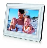 jWIN JP127 7-Inch LCD Digital Picture Frame (White)