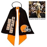 CLEVELAND BROWNS PONYTAIL HOLDER HAIR TIE RIBBON
