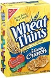 Wheat Thins, Harvest 5 Grain, 8-Ounce Boxes (Pack of 6)