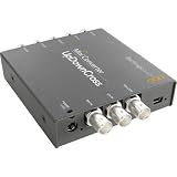 Blackmagic Design Mini Converter, Updowncross, Auto SD/HD Switching, Redundant Input, AES/EBU and Analog Audio on 1/4 inch Jack Connections