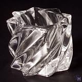 SWIRL VOTIVE - SWIRL CRYSTAL VOTIVE