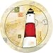 Set of Four Lighthouse I Occasions Drink Coasters - Style VJP3