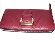 Coach Quartz Leather Brooke Accordian Zippered Clutch Wallet 43109