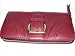 Coach Quartz Leather Brooke Accordian Zippered Clutch Wallet 43109