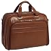 SPRINGFIELD 86594 (Brown) Leather Fly-Through Checkpoint-Friendly 17 Laptop Case