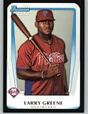 2011 Bowman Draft Prospects Baseball Card # BDPP36 Larry Greene - Philadelphia Phillies (Draft Pick / Prospect / RC - Extended Rookie Card) MLB Trading Card in Screwdown Case!
