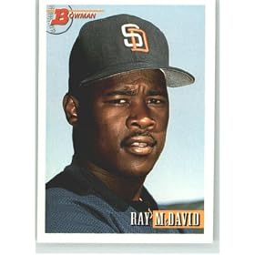 Buy 1993 Bowman #26 Ray McDavid RC - San Diego Padres (RC - Rookie Card)(Baseball Cards)