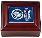 MLB Seattle Mariners Wood Keepsake Box