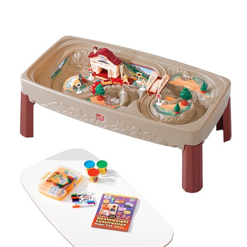Childrens Toyshop  Toys : Action Train Table with Lid