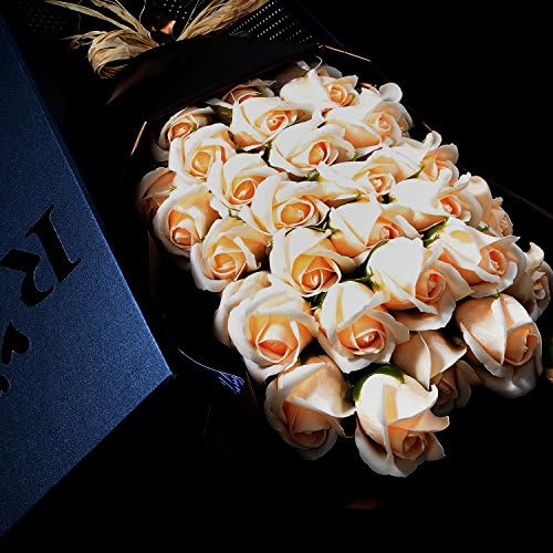 A4F Romantic Scent Long Lasting Rose with Gift Box&amp;Cards-Champaine (Champine)