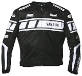 Joe Rocket Yamaha Champion Mens Mesh Textile Motorcycle Jacket Black/Black S