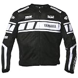 Joe Rocket Yamaha Champion Mens Mesh Textile Motorcycle Jacket Black Black L at Joe Rocket