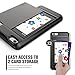 iPhone 6S Plus Case, Verus [Damda Slide][Dark Silver] - [Wallet Card Slot][Heavy Duty] For Apple iPhone 6 6S Plus 5.5