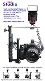 RPS Studio Rotating Flash Bracket with iTTL Cord for Nikon Digital SLR Cameras with Single Pin Connectors (D70S & D80)
