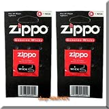 Zippo ウィック（替え芯） ジッポー社製純正消耗品 ★２個セット★ 【MKN】 彼氏