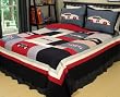 Pit Stop- Full / Queen Quilt with 2 Shams