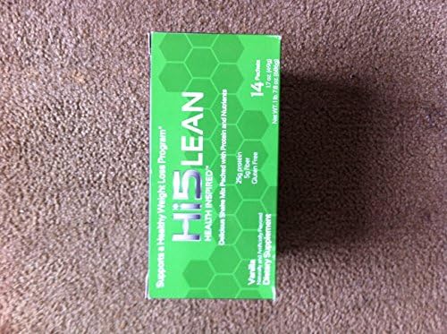 Health Inspired "VANILLA" Flavored Shake Mix by Hi5 Lean (14 Packets)