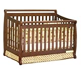 AFG Athena Amy 3-in-1 Convertible Crib in Espresso